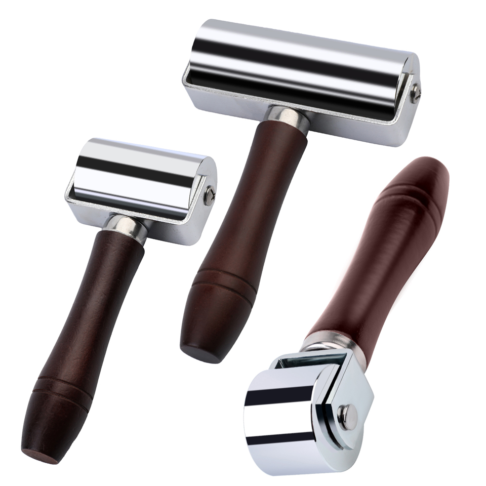 Leatherwork Hammer - KRABALL Rullo per bordi in pelle