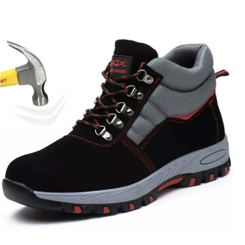 Leatherwork Boots - Stivali antinfortunistici da uomo di alta