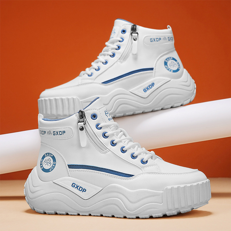 Leatherwork Boots - Scarpe Antiscivolo che Aumentano l'Altezza, Sneakers
