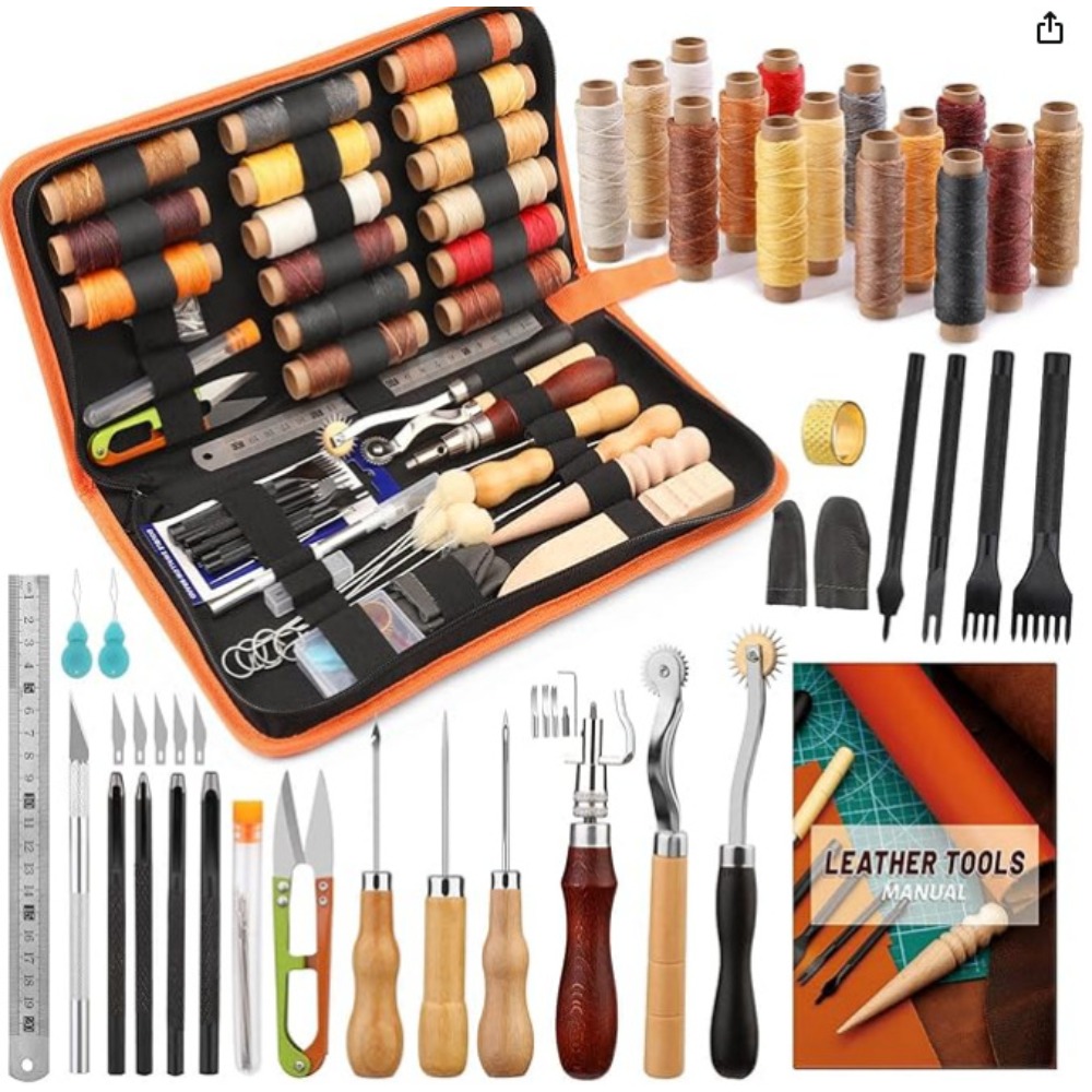 Leatherwork Beginner Tools - Strumenti per la lavorazione della pelle