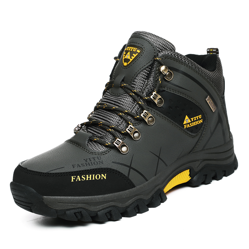Leatherwork Boots - Stivali Invernali da Uomo di Marca,