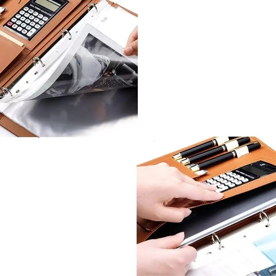 Valigetta in pelle A4Pu dotata - Leather Work Folder recensione e prezzo