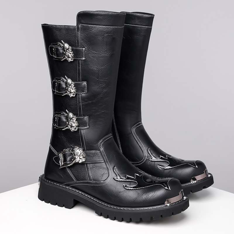 Nuovi Stivali Alti in Pelle da - Leatherwork Boots recensione e prezzo