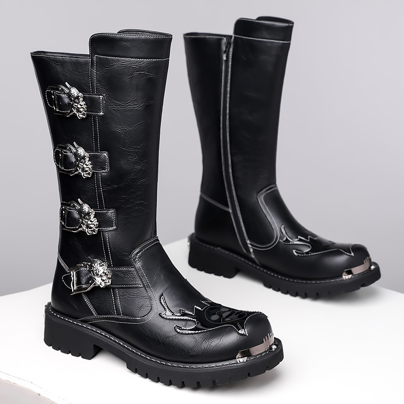Nuovi Stivali Alti in Pelle da - Leatherwork Boots recensione e prezzo