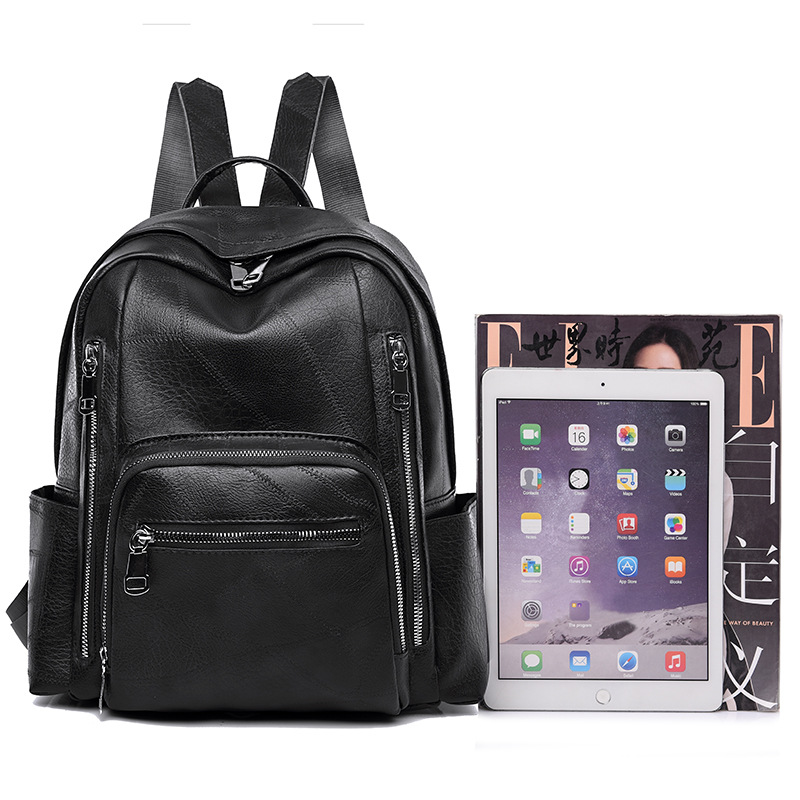 Zaino da Donna in Pelle PU all - Leather Work Womens Backpack recensione e prezzo