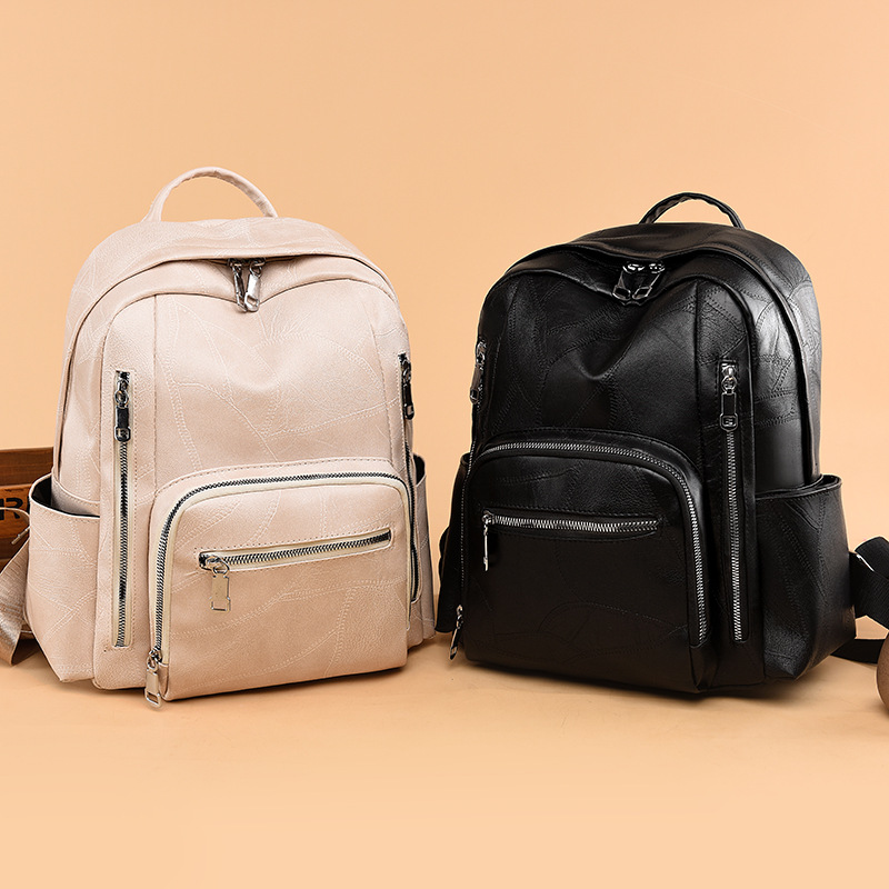 Zaino da Donna in Pelle PU all - Leather Work Womens Backpack recensione e prezzo