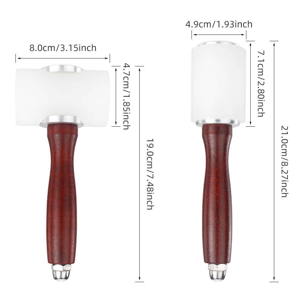 Martello da intaglio in pelle  - Leatherwork Hammer recensione e prezzo
