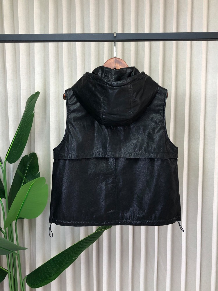 Gilet Casual da Lavoro per Don - Leather Work Jacket With Hood recensione e prezzo