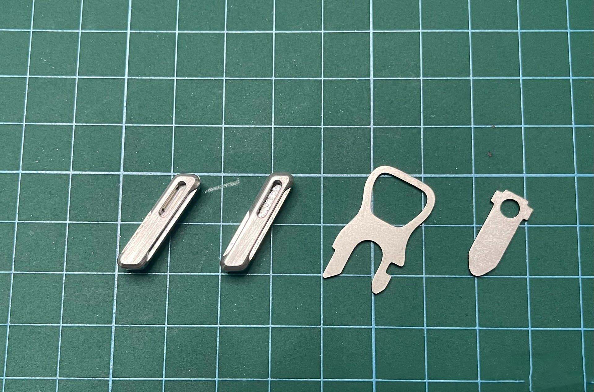 2 pezzi in acciaio inox Thumb  - Leatherwork Knife recensione e prezzo