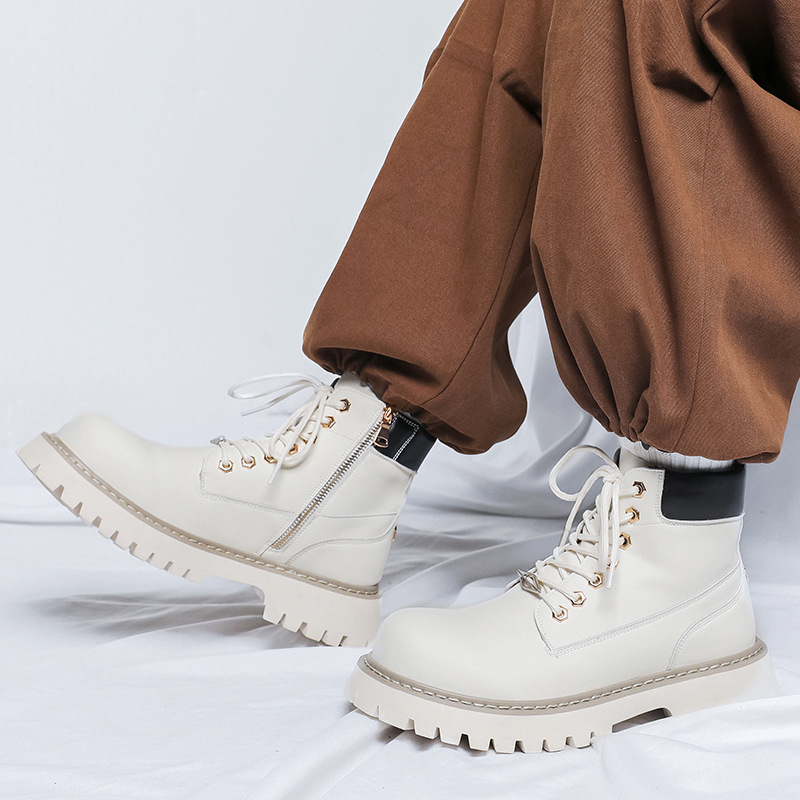 plus size uomo moda festa banc - Leatherwork Boots recensione e prezzo