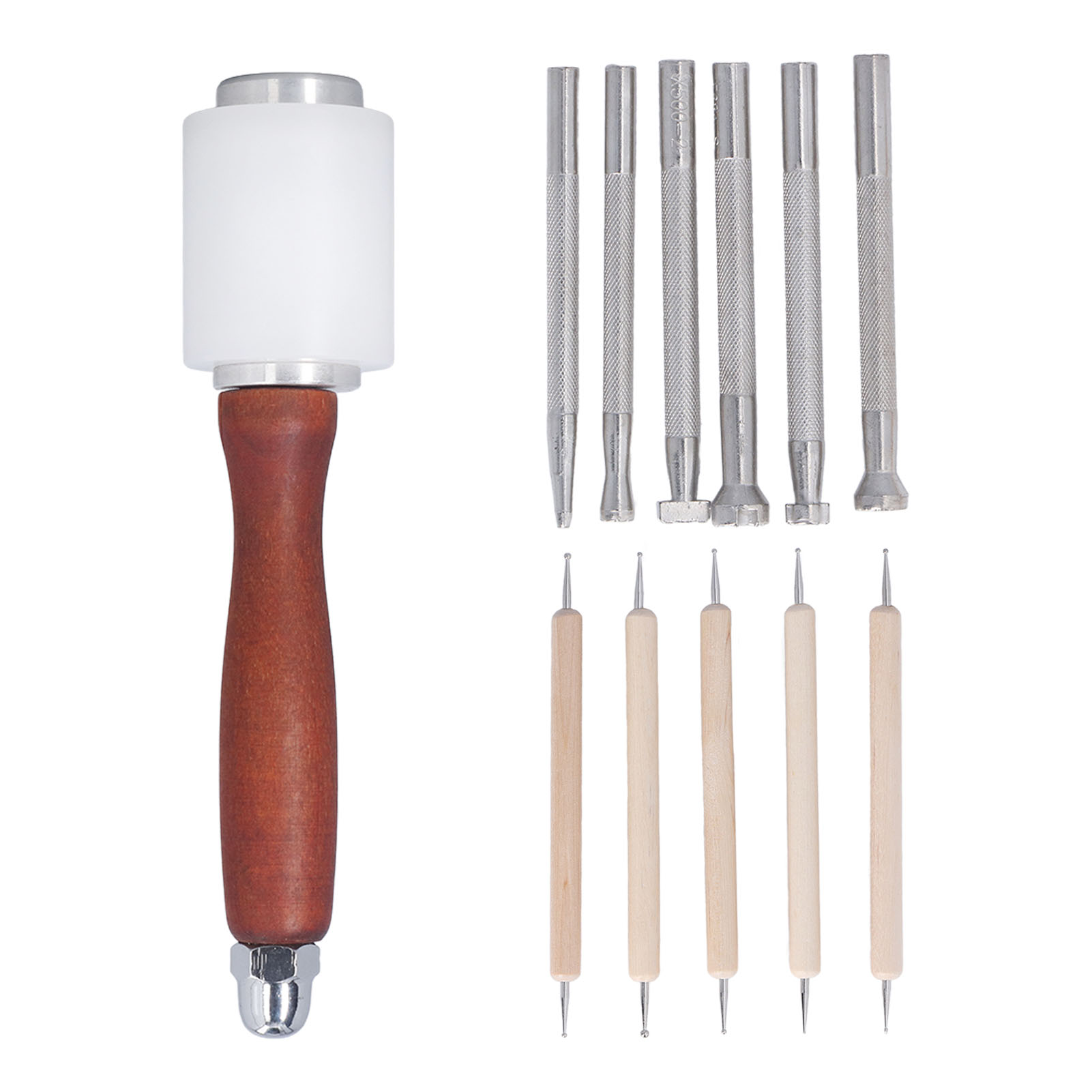 Set di 12 Utensili per Lavoraz - Leatherwork Hammer recensione e prezzo