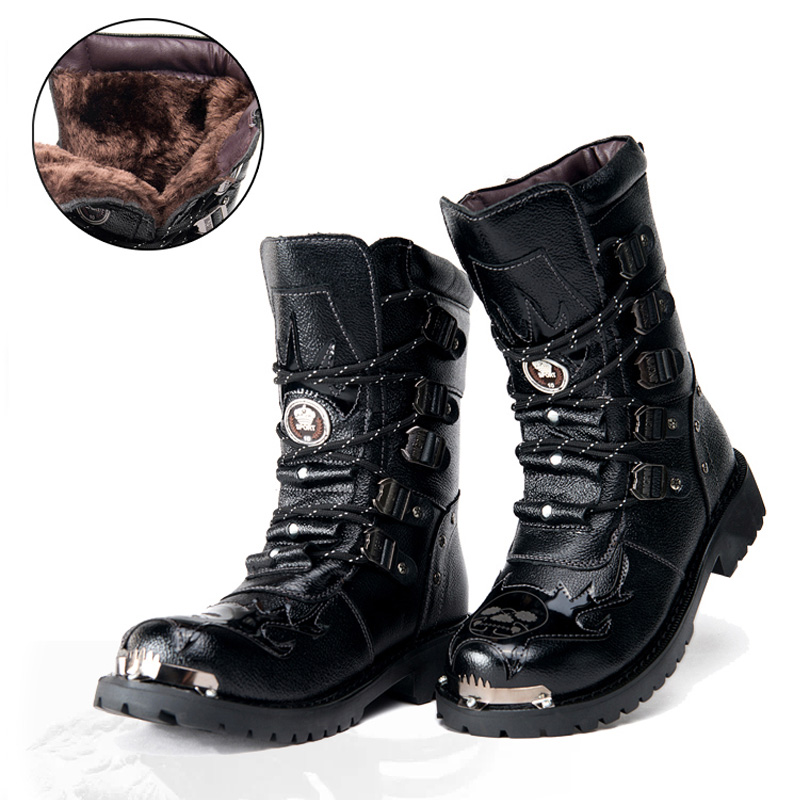 Stivali da combattimento da uo - Leatherwork Rivets recensione e prezzo