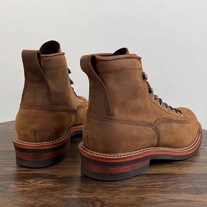 Stivaletti da uomo vintage bri - Leatherwork Boots recensione e prezzo