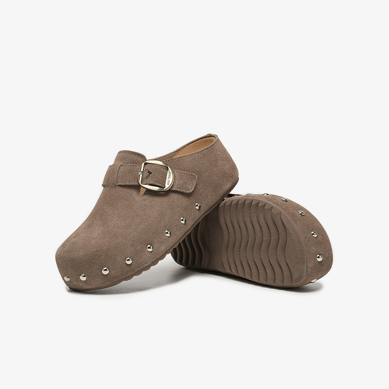 BEAUTODAY Mules casual da donn - Leatherwork Rivets recensione e prezzo