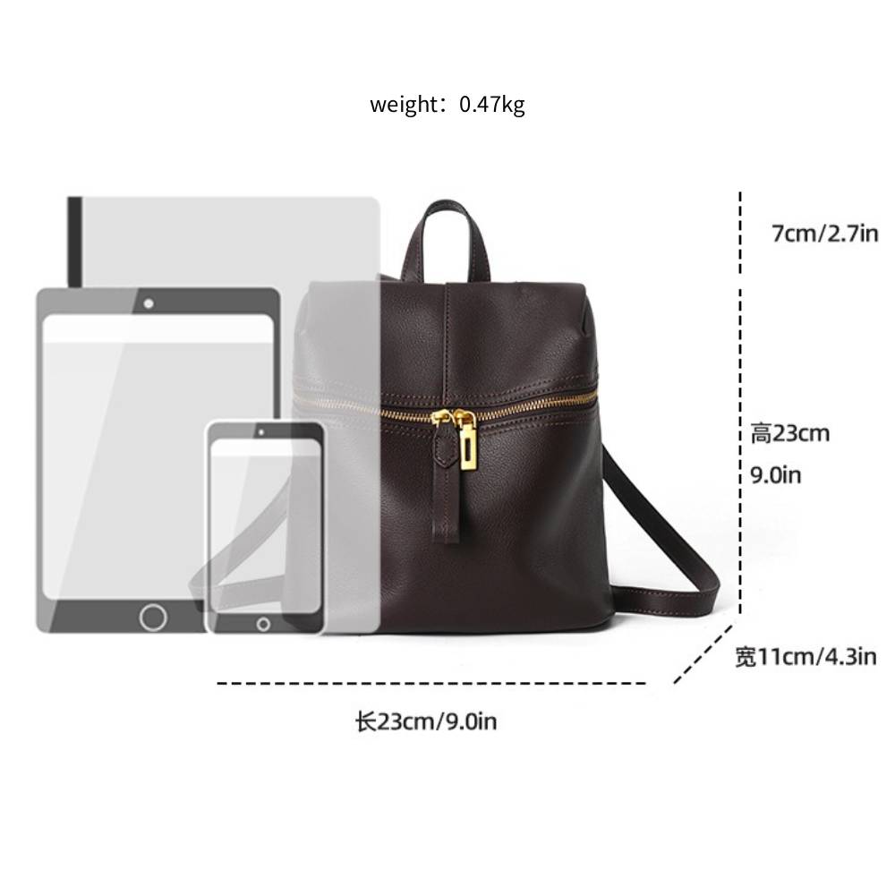 Zency Borsa Vintage Classica d - Leather Work Womens Backpack recensione e prezzo