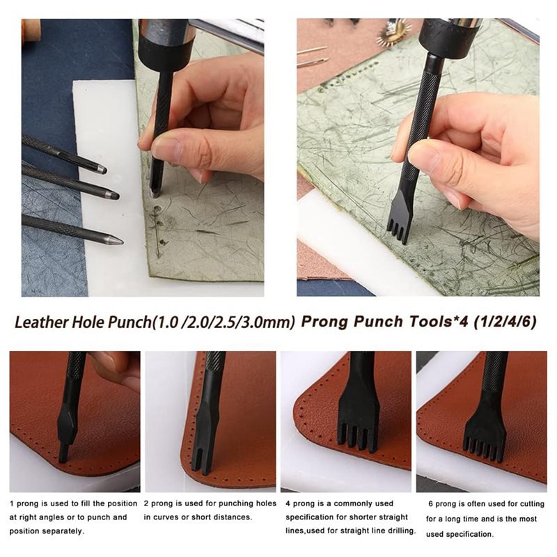 Kit di Strumenti per Lavorazio - Leatherwork Beginner Tools recensione e prezzo