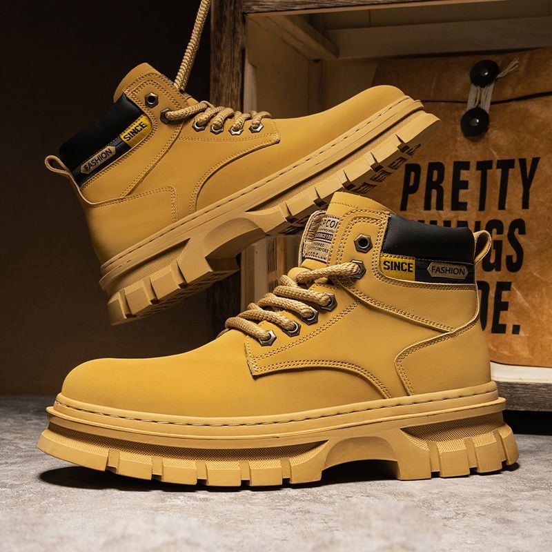 Stivaletti con plateau da uomo - Leatherwork Boots recensione e prezzo