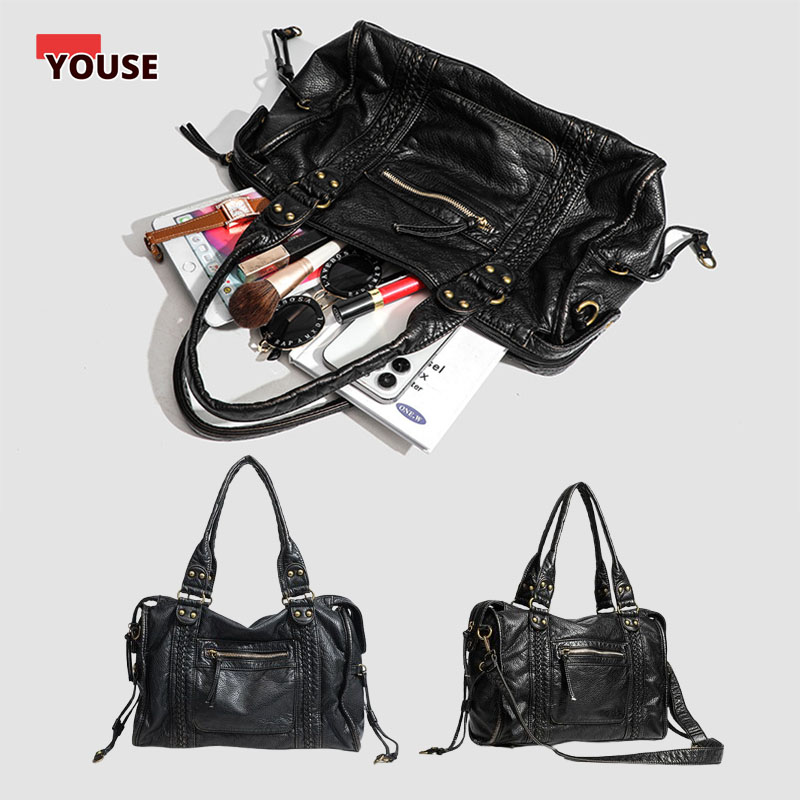 Borsa tote da donna in morbida - Leatherwork Rivets recensione e prezzo