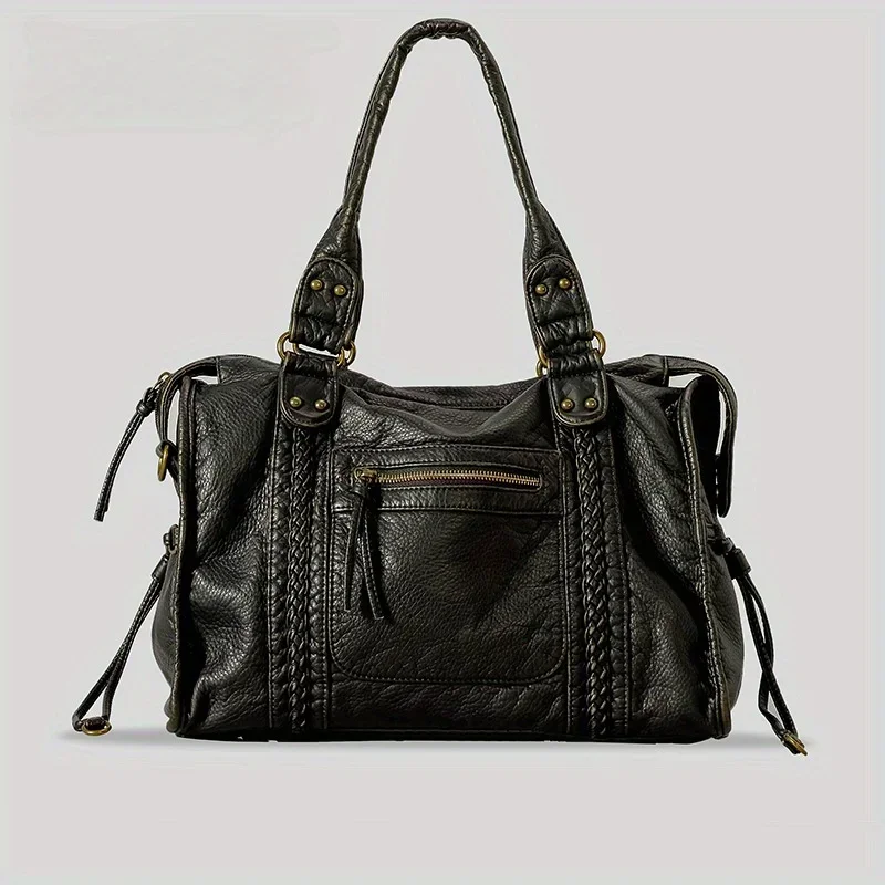 Borsa tote da donna in morbida - Leatherwork Rivets recensione e prezzo