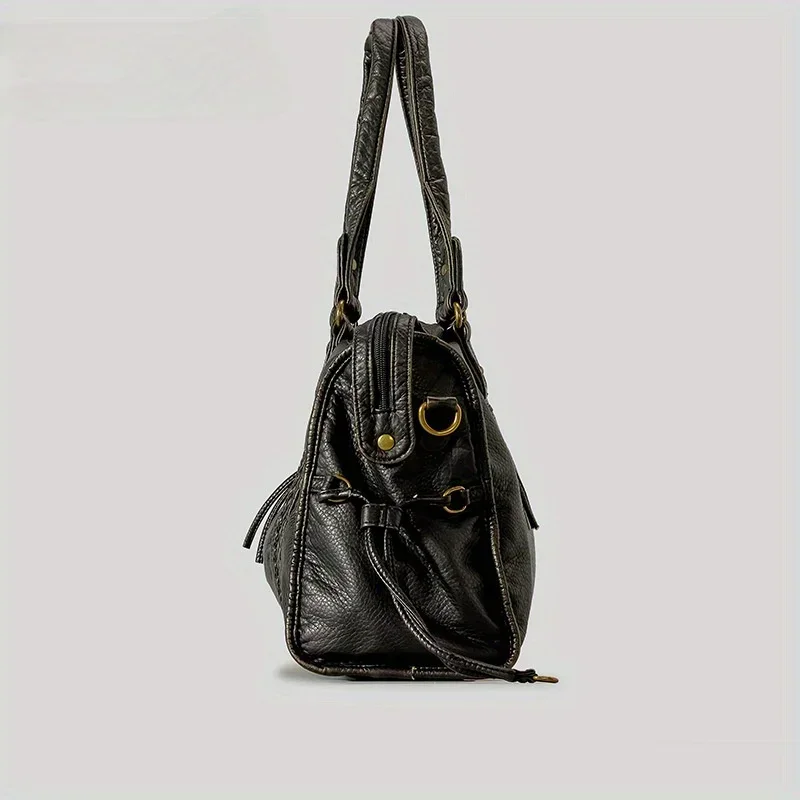 Borsa tote da donna in morbida - Leatherwork Rivets recensione e prezzo