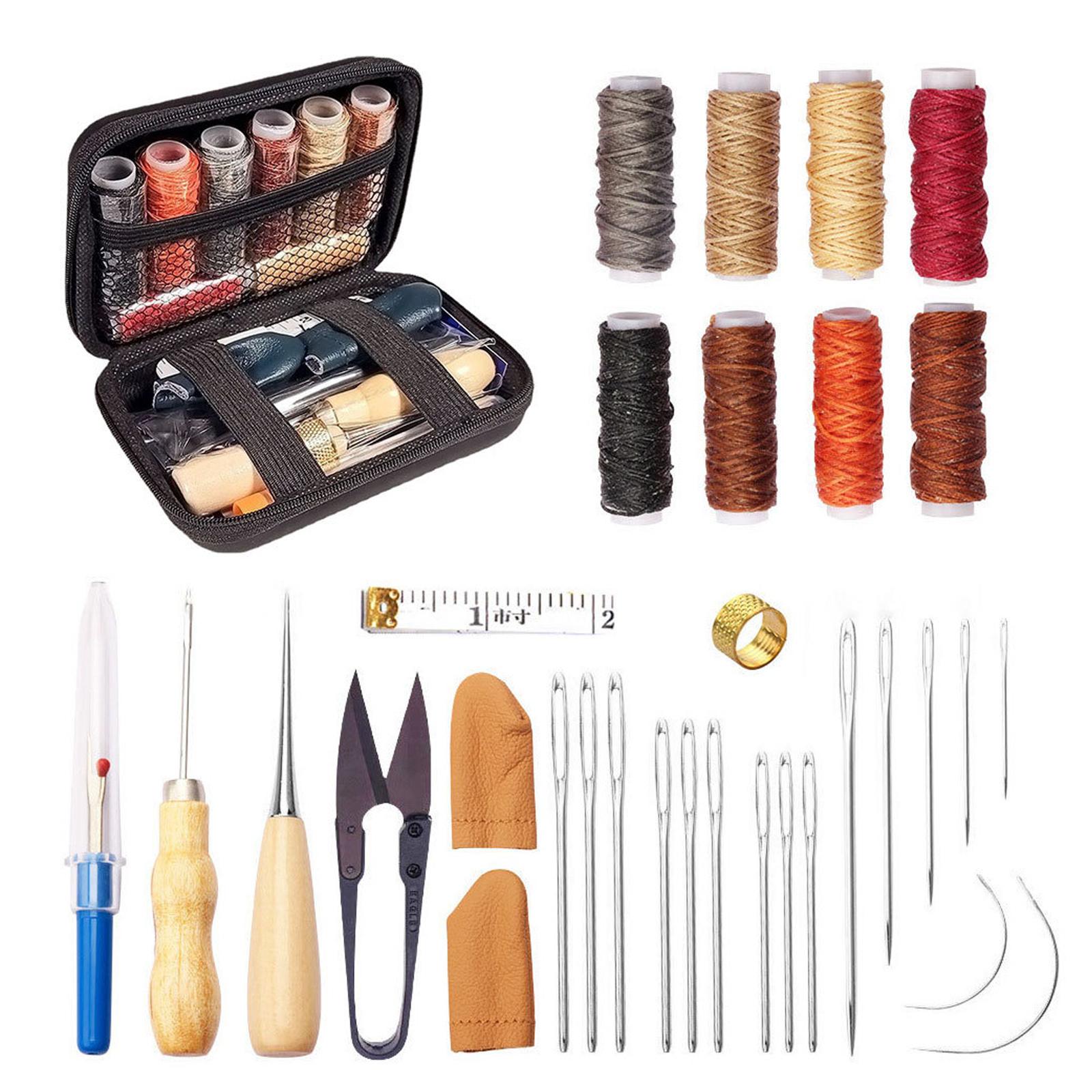 Kit di 32 Utensili per Lavoraz - Leatherwork Beginner Tools recensione e prezzo