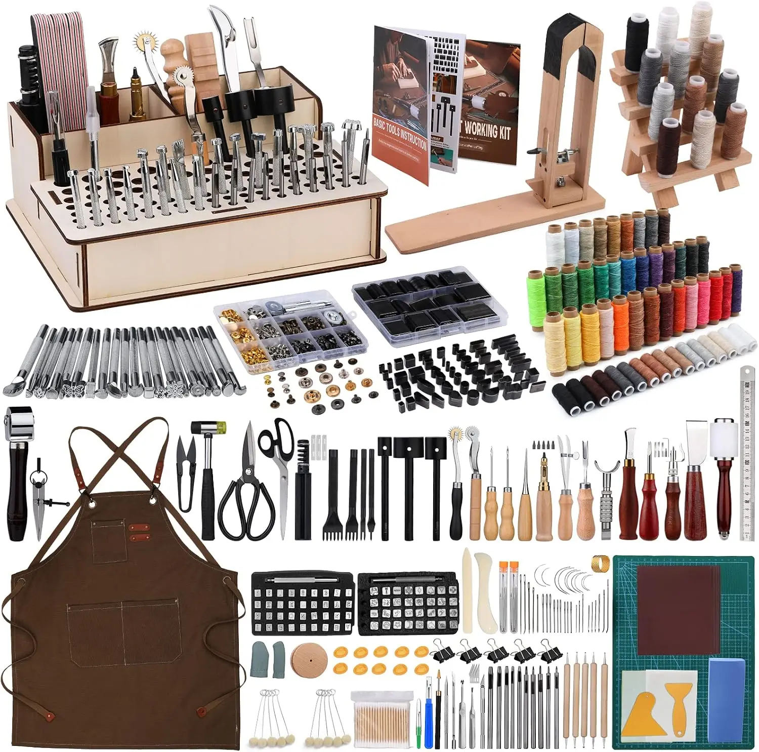 Set di 628 Pezzi per Lavorazio - Leatherwork Beginner Tools recensione e prezzo