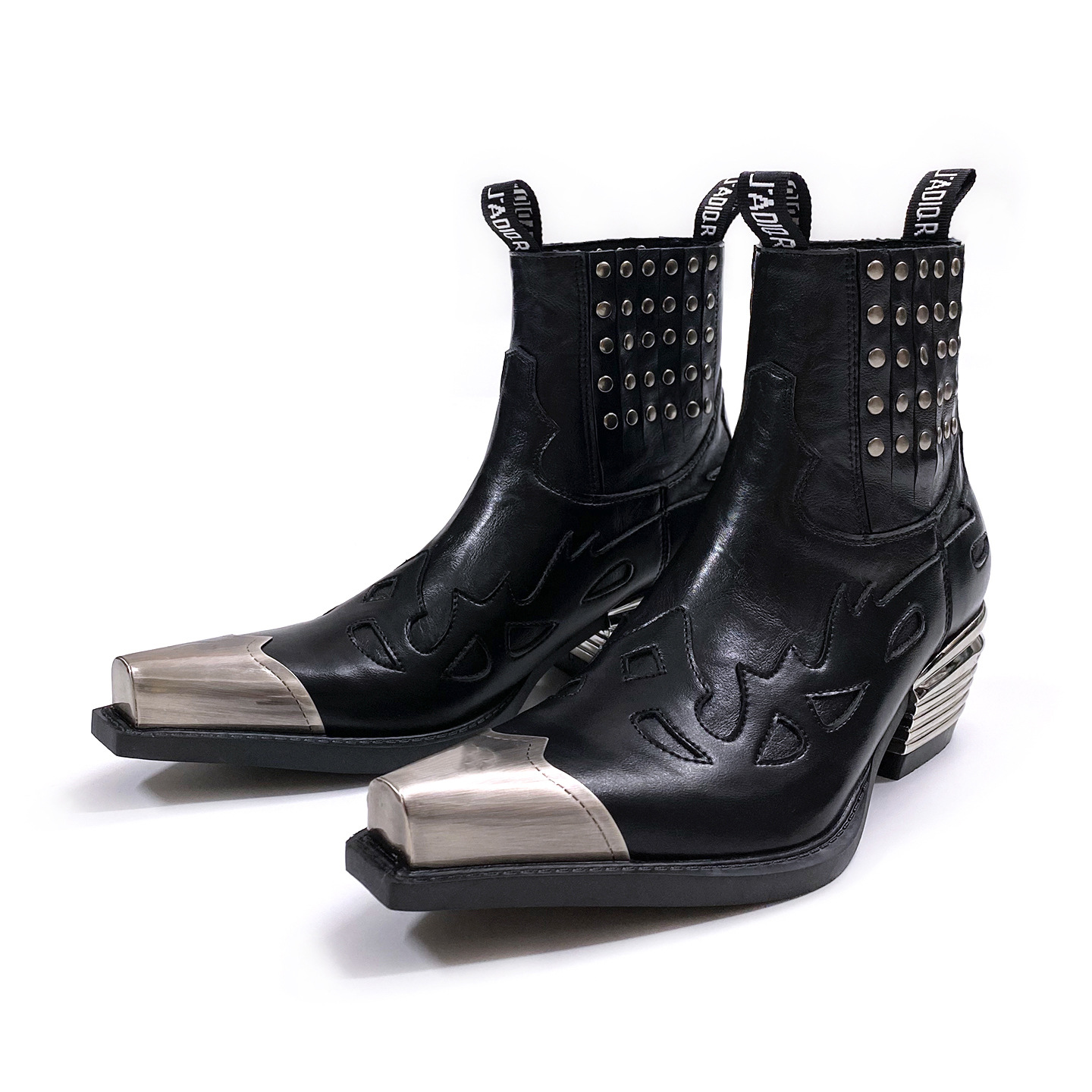 Stivali Chelsea retrò punk in  - Leatherwork Rivets recensione e prezzo