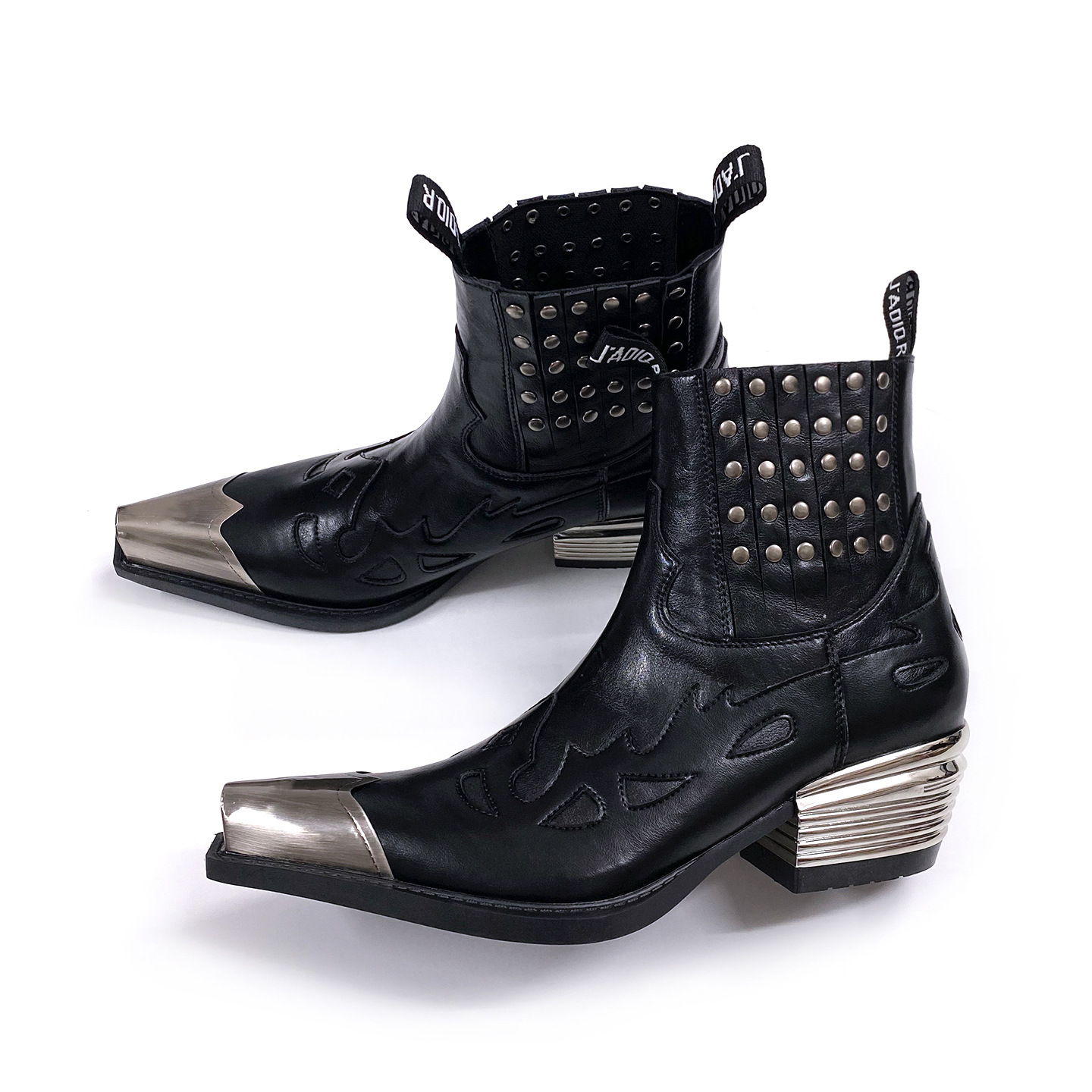Stivali Chelsea retrò punk in  - Leatherwork Rivets recensione e prezzo