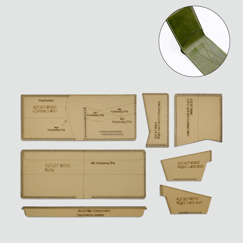 YOMDID 7 pezzi di portafoglio  - Leatherwork Hammer recensione e prezzo