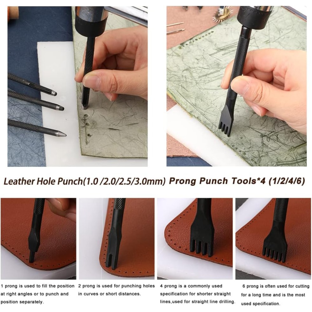 Strumenti per la lavorazione d - Leatherwork Beginner Tools recensione e prezzo