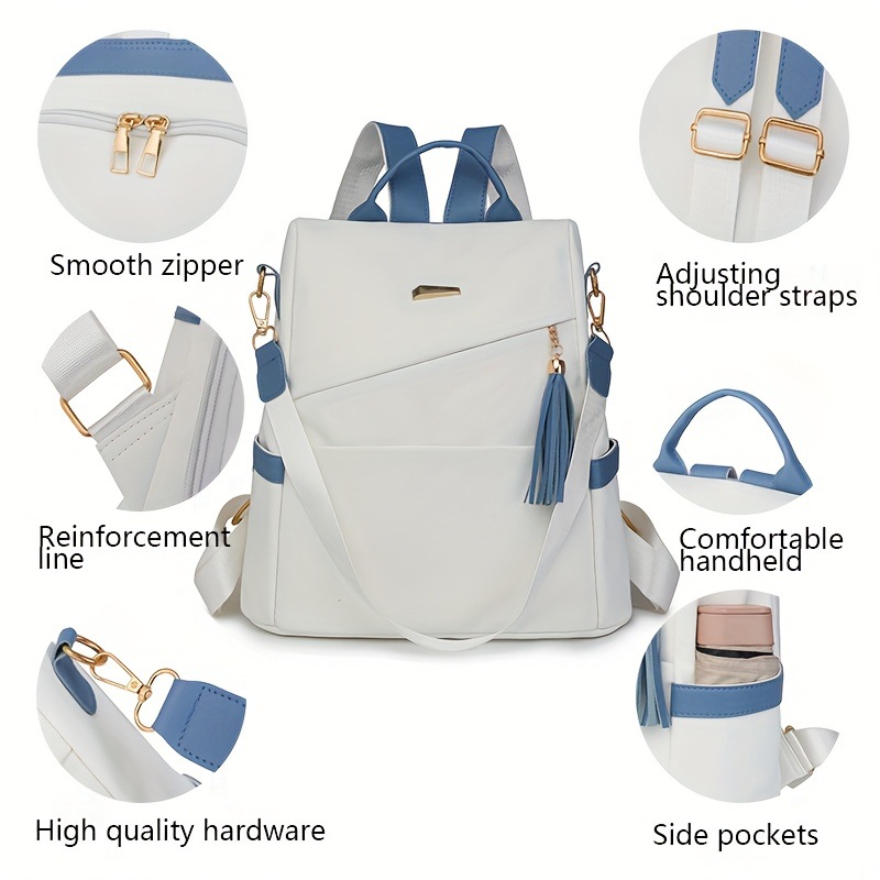 Zaino Antifurto in Morbida Pel - Leather Work Womens Backpack recensione e prezzo
