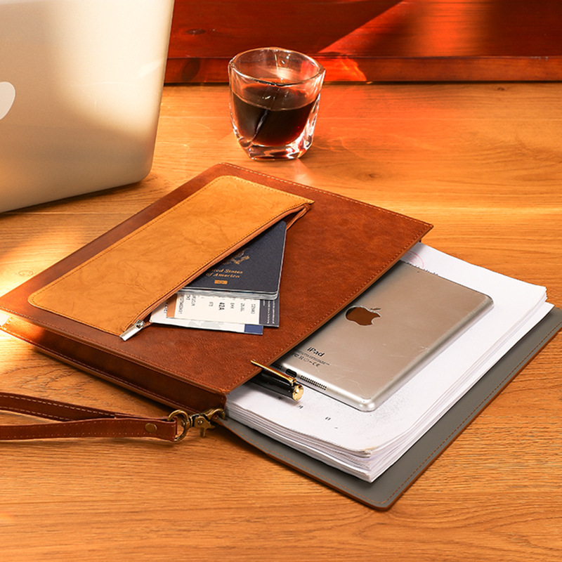 Borsa per documenti A4 in pell - Leather Work Folder recensione e prezzo