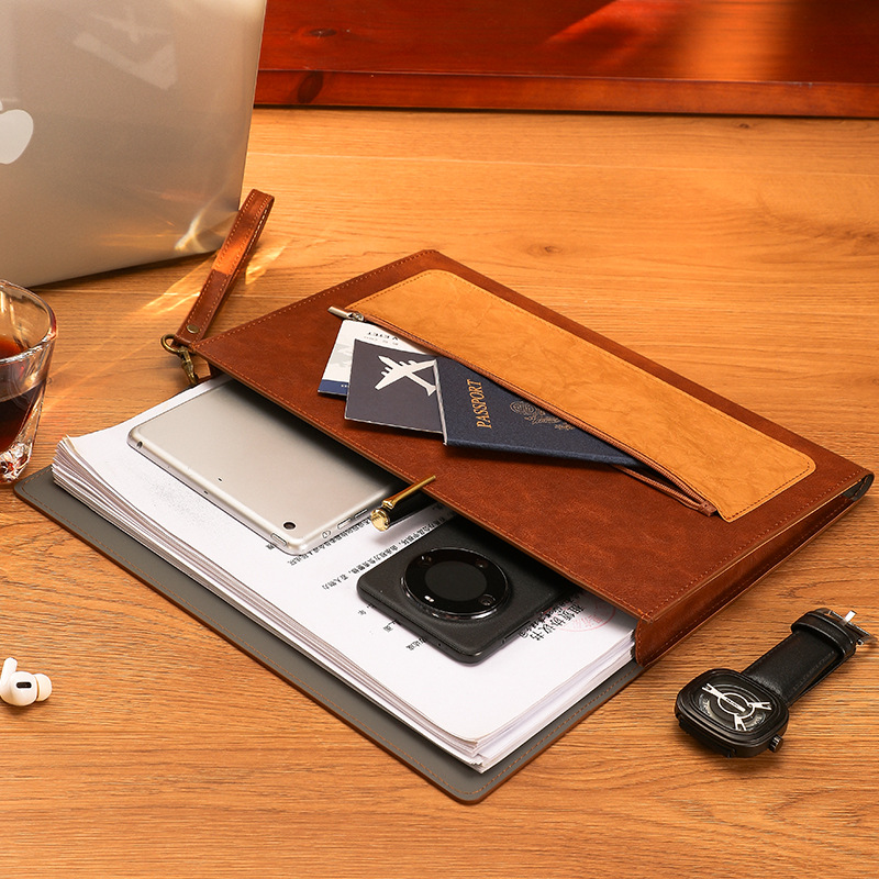 Borsa per documenti A4 in pell - Leather Work Folder recensione e prezzo