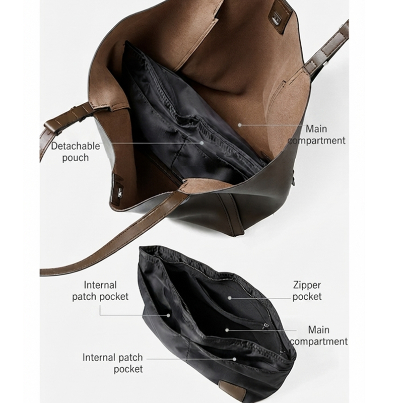 HIFASHION Grande Borsa da Lavo - Leather Work Bag Women recensione e prezzo