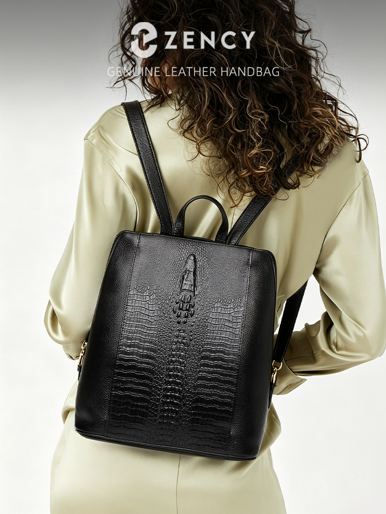 Zency Zaino da donna in pelle  - Leather Work Bag Women recensione e prezzo