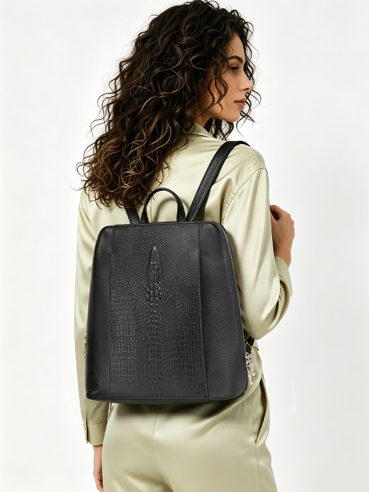 Zency Zaino da donna in pelle  - Leather Work Bag Women recensione e prezzo